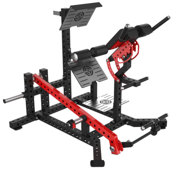 Home Gym Hip Thrust Machine - 맞춤형 강판 로드 힙 쓰러스트 머신