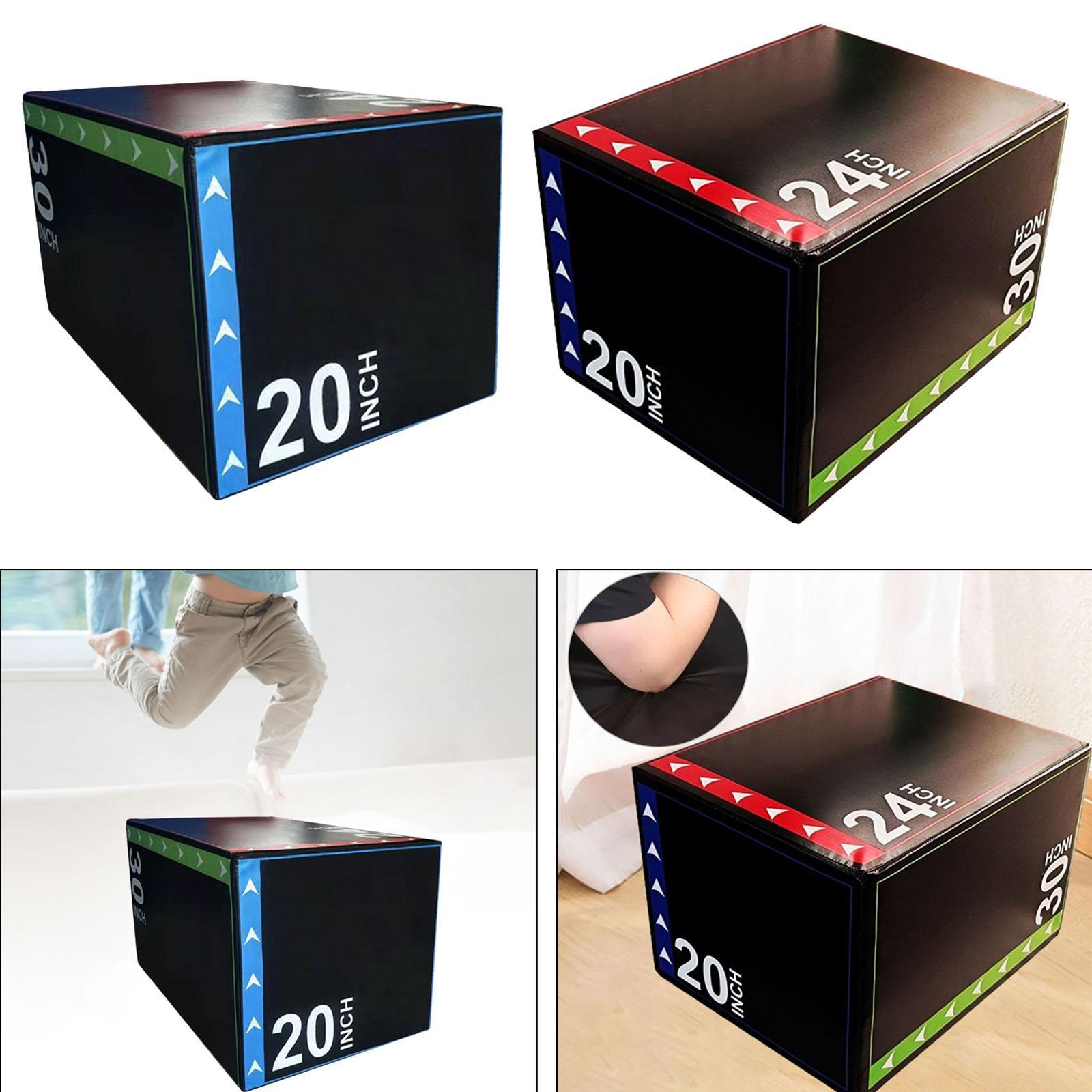 Home Gym Jump Box - 3-in-1 점프 박스 플라이오메트릭 박스, 근력