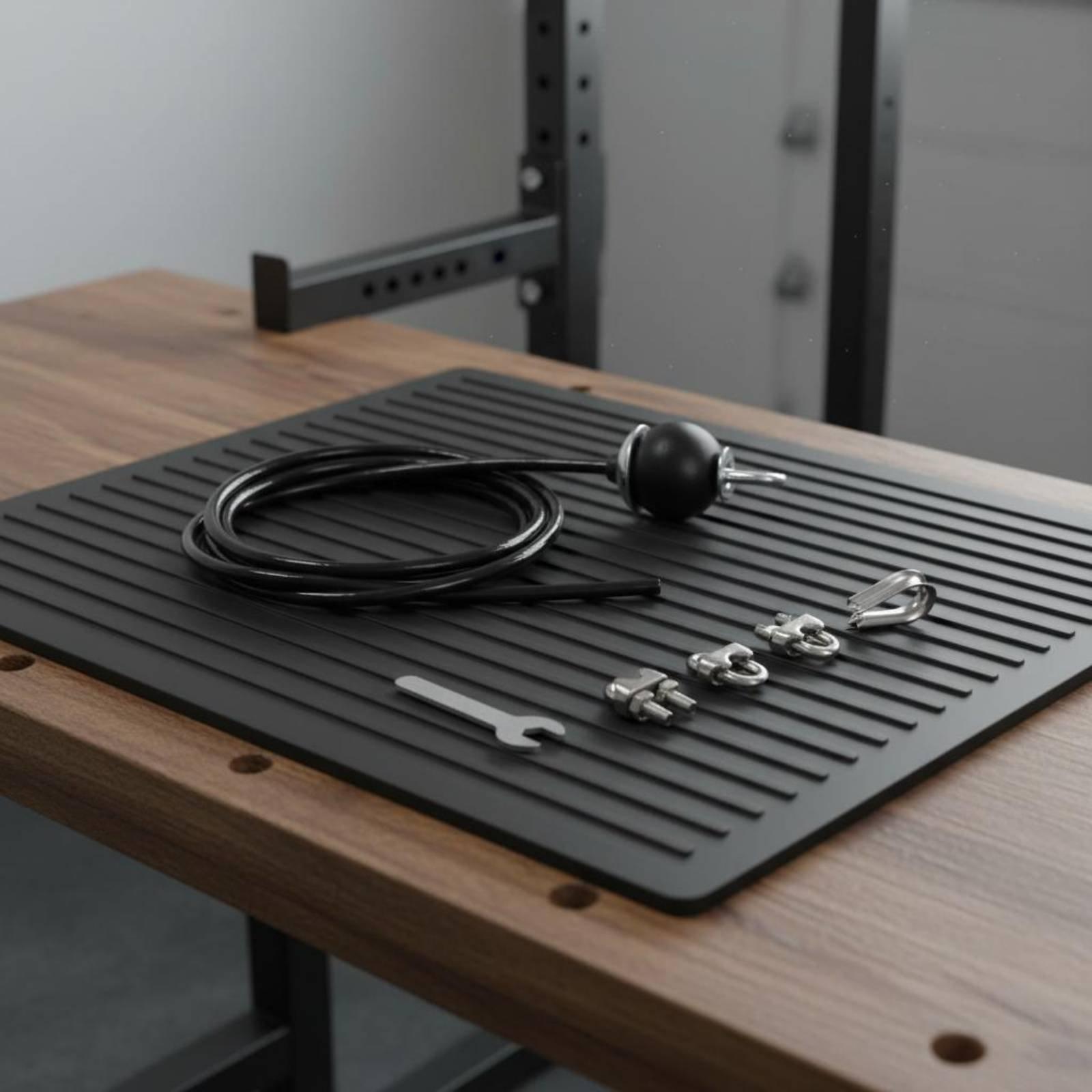 Home Gym Cable Pulley System - 풀리 케이블 조절식 스틸 코드 피트니스