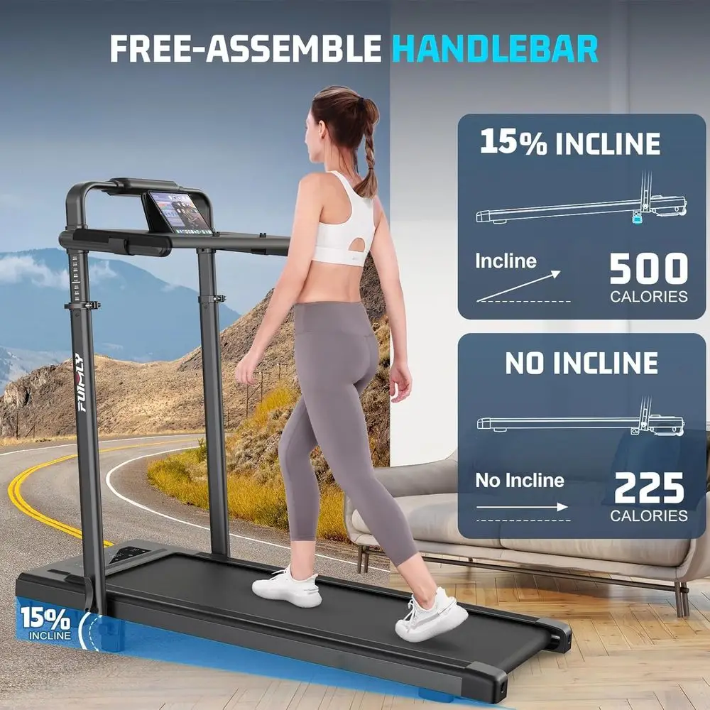15% 경사각의 책상 아래 트레드밀, 3.5HP 모터, - Home Gym Yes Or No 리뷰 및 가격