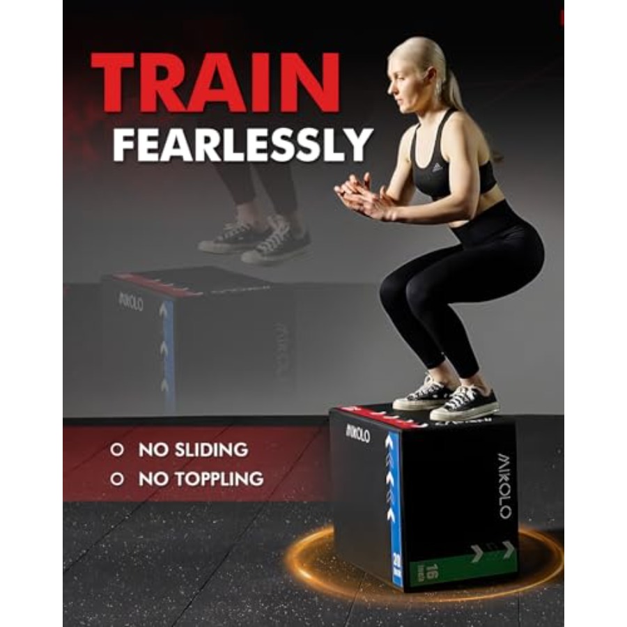 홈짐 운동: 원목 코어와 고밀도 폼으로 제작된 폼 플라 - Home Gym Jump Box 리뷰 및 가격