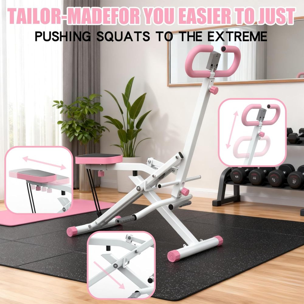 접이식 홈 스쿼트 머신 (저항 밴드 포함), 홈 짐 피 - Home Gym Hip Thrust Machine 리뷰 및 가격