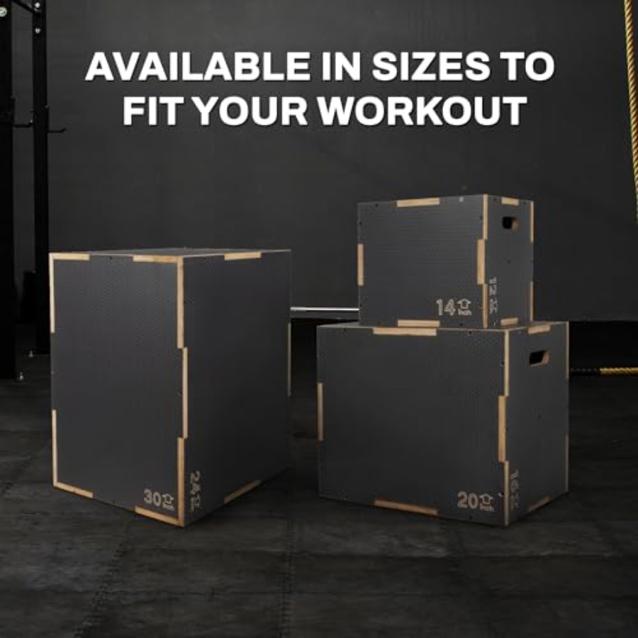 홈짐 플라이오메트릭 운동 플랫폼: 16 x 14 x 1 - Home Gym Jump Box 리뷰 및 가격