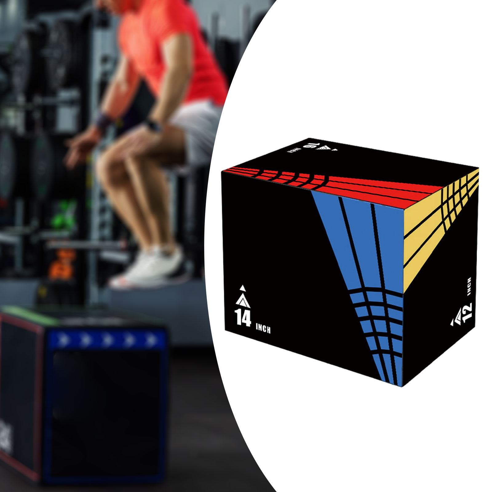 3-in-1 점프 박스 플라이오메트릭 박스, 근력 훈련 - Home Gym Jump Box 리뷰 및 가격