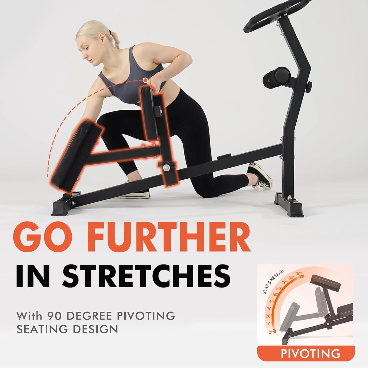 홈짐에서의 전신 스트레칭, 스틸 소재, 블랙 색상, 허 - Vertical Leg Press 리뷰 및 가격