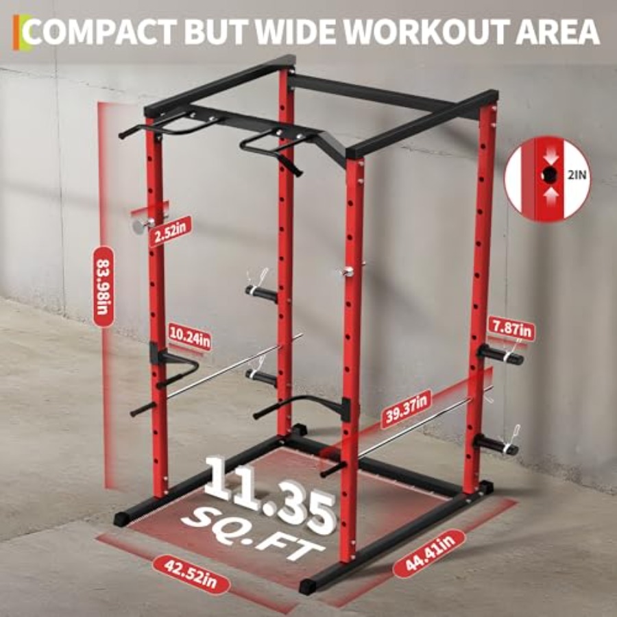 헤비듀티 파워 케이지(풀업바 포함) 1100LB C시티 - Home Gym Pull Up Bar 리뷰 및 가격