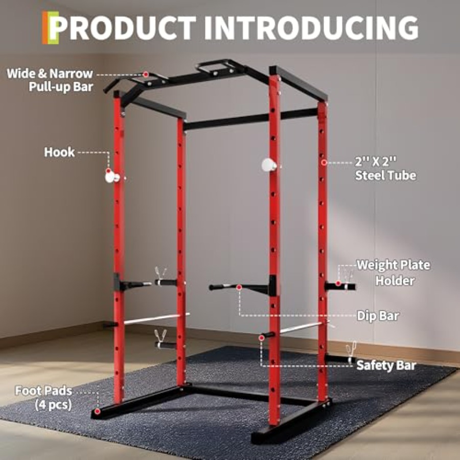 헤비듀티 파워 케이지(풀업바 포함) 1100LB C시티 - Home Gym Pull Up Bar 리뷰 및 가격