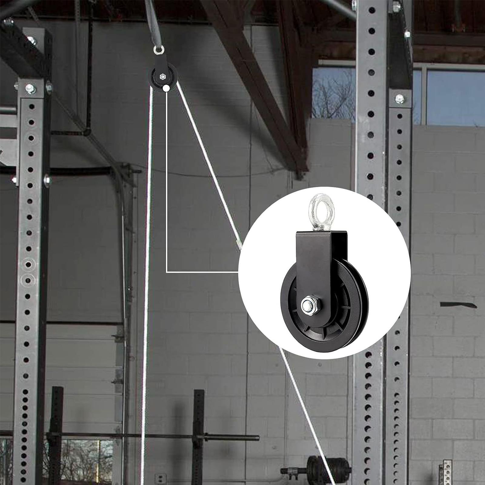 헬스장 풀리 휠, 고강도 스틸, 부드러운 운동 기구,  - Home Gym Cable Pulley System 리뷰 및 가격