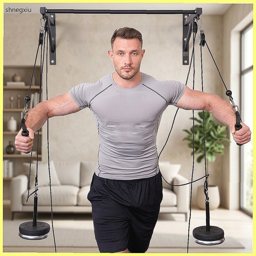 벽걸이형 DIY 피트니스 풀리 시스템 (이두근, 삼두근 - Home Gym Cable Pulley System 리뷰 및 가격