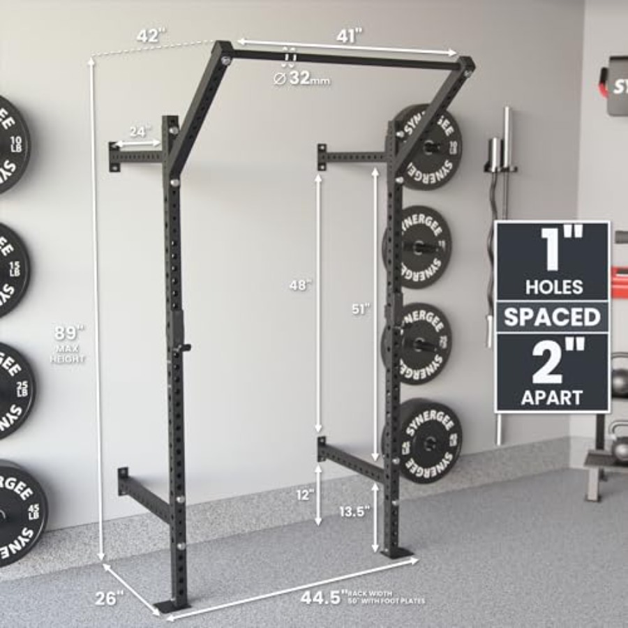 가정용 벽걸이 스쿼트 랙, 스틸 구조, 블랙 마감, 7 - Home Gym Pull Up Bar 리뷰 및 가격