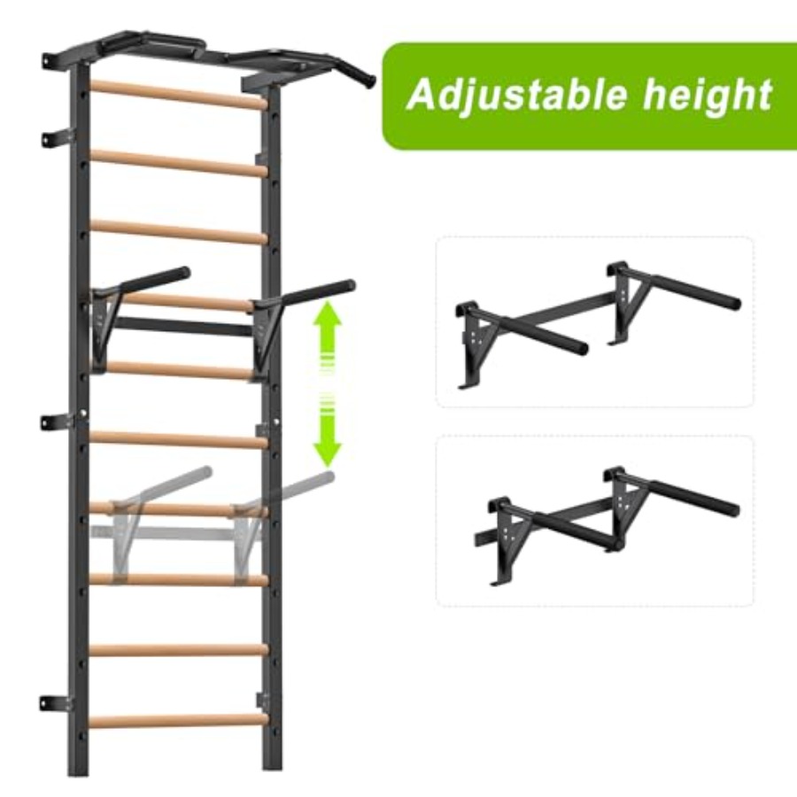 벽걸이형 체조 스톨바 2x2 스웨덴 사다리 (1홀 솔리 - Home Gym Pull Up Bar 리뷰 및 가격
