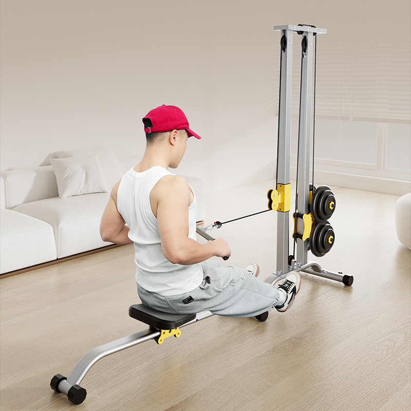 다목적 랫 머신 홈트레이닝 기구 (하이&로우 풀리, 로 - Vertical Leg Press 리뷰 및 가격