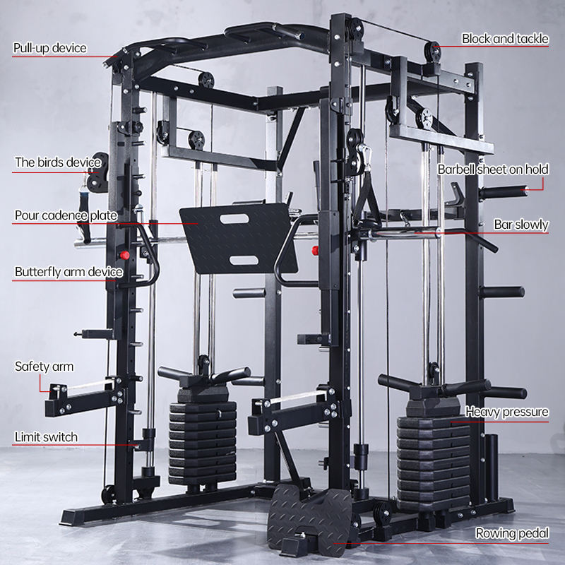 스미스 머신 종합 트레이닝 파워 랙 전문 다기능 피트니 - Vertical Leg Press 리뷰 및 가격