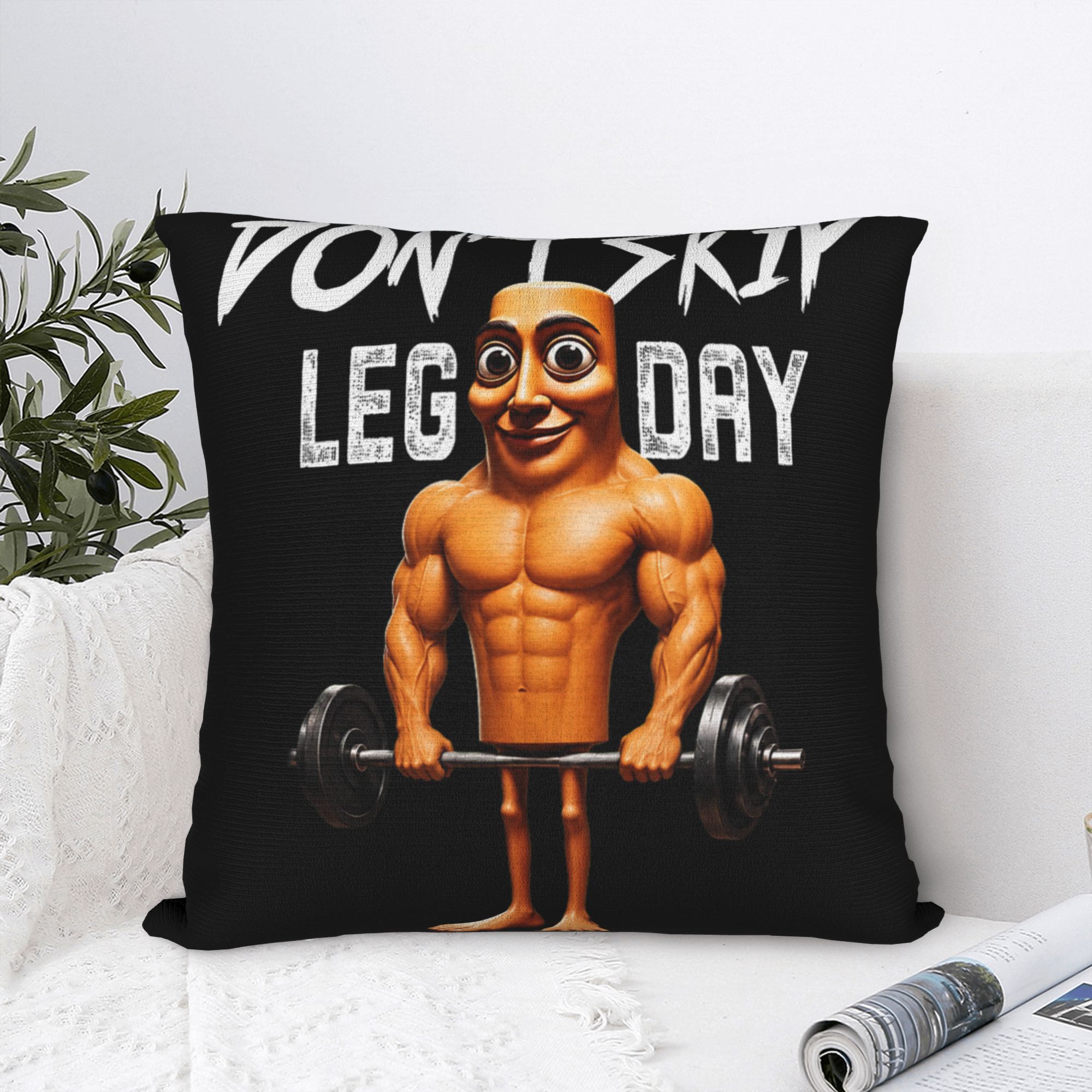베개 커버 다리 운동 놓치지 마세요 툰 툰 사후르 짐  - Home Gym Leg Day 리뷰 및 가격
