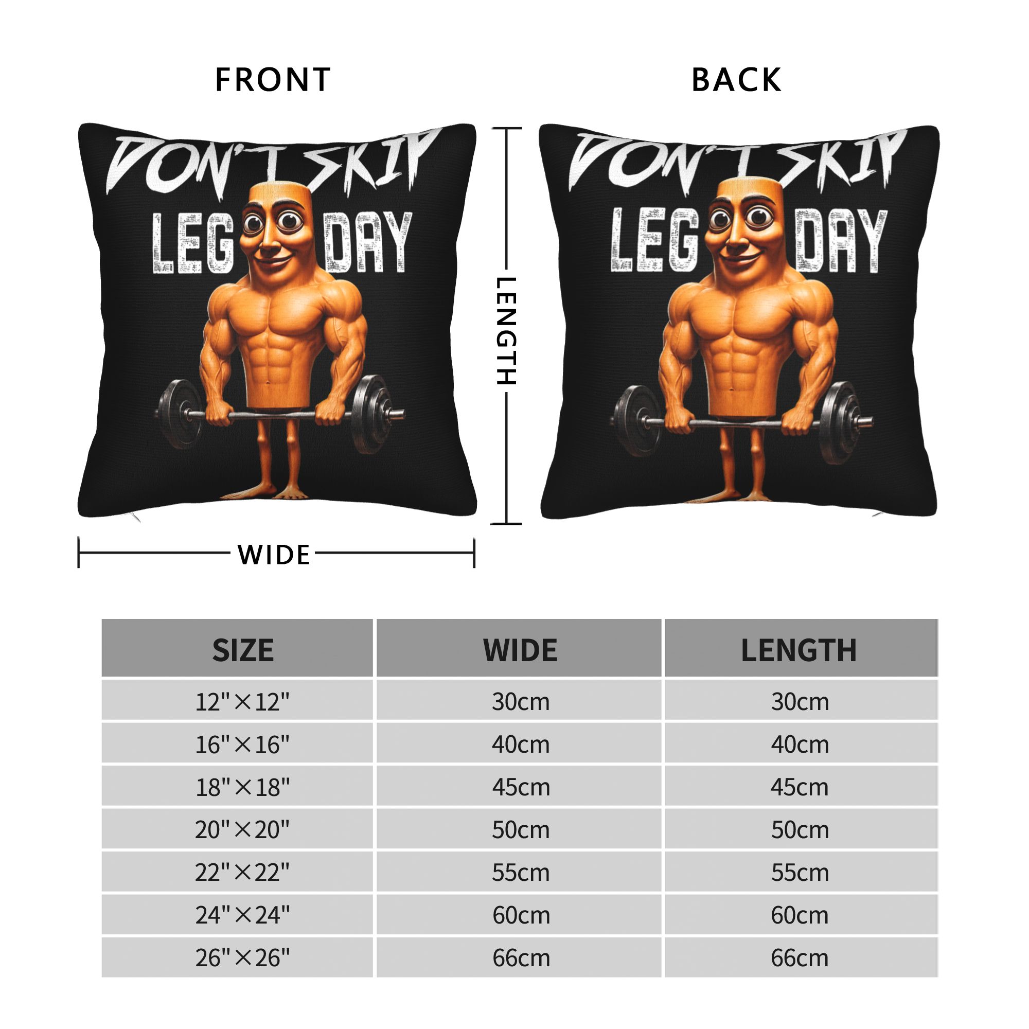 베개 커버 다리 운동 놓치지 마세요 툰 툰 사후르 짐  - Home Gym Leg Day 리뷰 및 가격