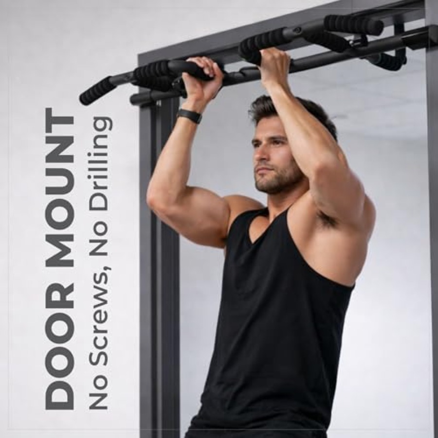 도어웨이 풀업 바 세트 (서스펜션 스트랩 포함) 멀티  - Home Gym Pull Up Bar 리뷰 및 가격
