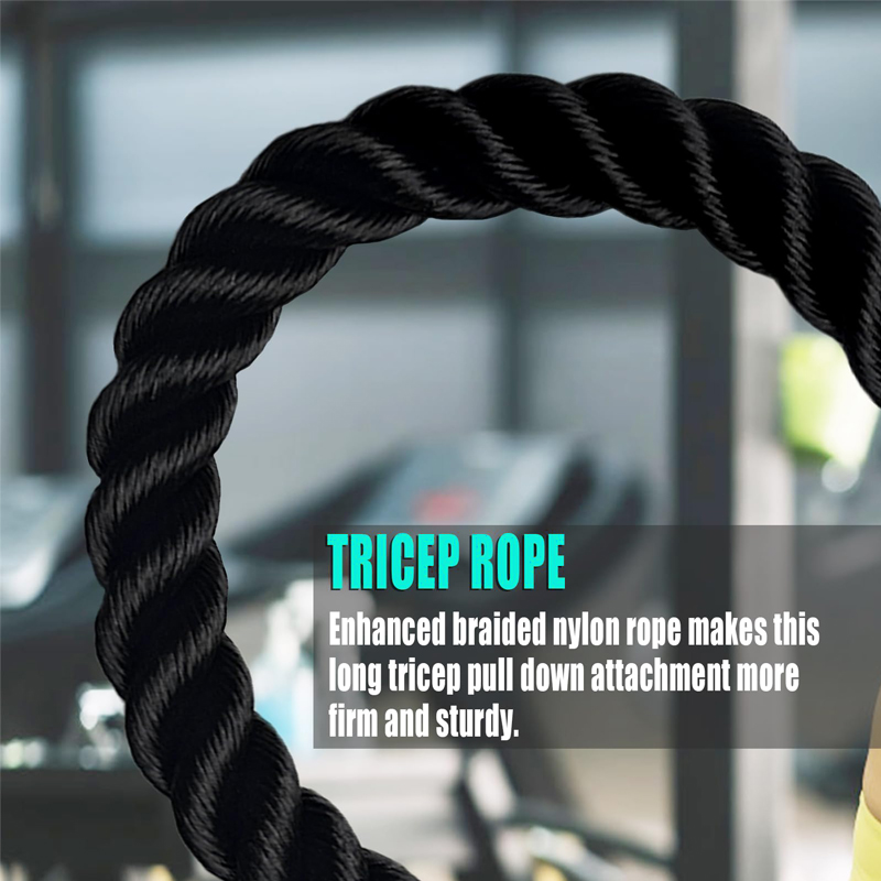홈 체육관 풀리 시스템 부착 삼두근 로프 케이블 부착, - Home Gym Cable Pulley System 리뷰 및 가격