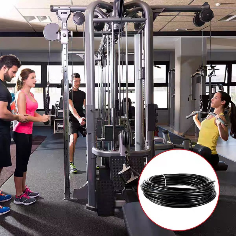 스틸 와이어 로프 피트니스 케이블 5mm6mm 두께 헤 - Home Gym Cable Pulley System 리뷰 및 가격