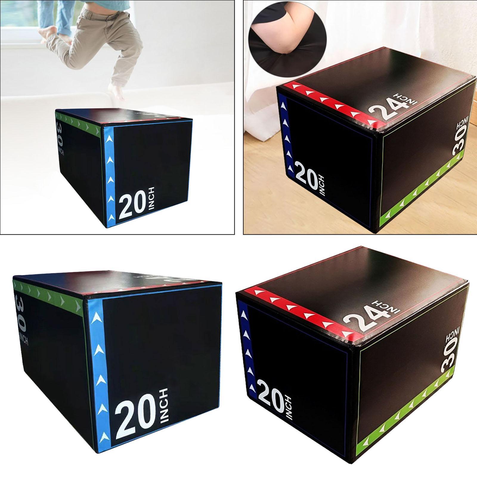 3 in 1 플라이오메트릭 점프 박스 미끄럼 방지 피트 - Home Gym Jump Box 리뷰 및 가격